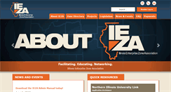 Desktop Screenshot of ieza.org