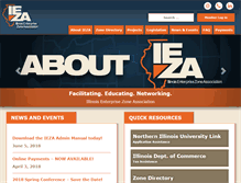 Tablet Screenshot of ieza.org